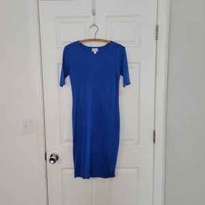 Lularoe Julia dress blue size XS